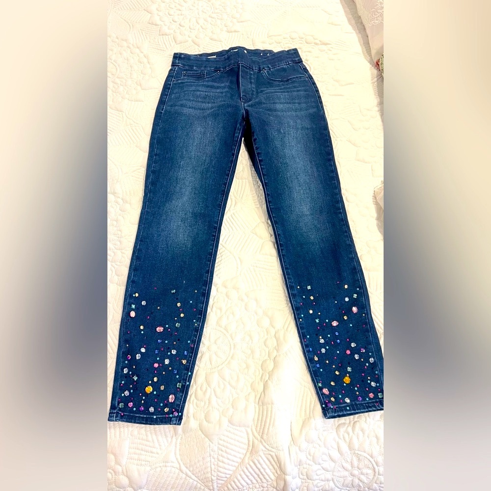 Tribal jeans Audrey mid rise ankle jeaggins new